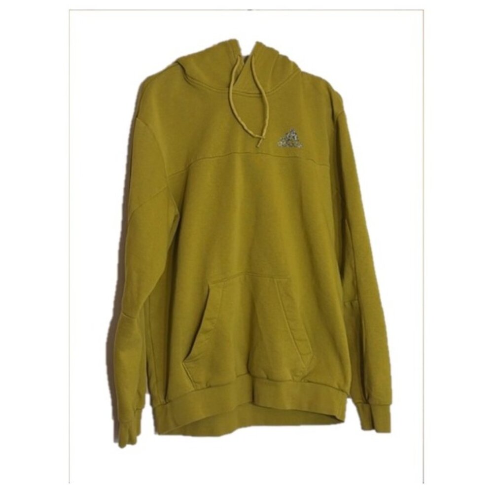 Adidas Women’s Olive Green Pullover Hoodie Sweatshirt Size M